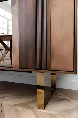 Produktbild von Sideboard Spiegel Schrank Design Luxus Wohnzimmer Modern Set Anrichte 2tlg