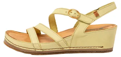 Image de El Naturalista Sandales à talons pour Femme N5855 SOFT NAPPA LIME / PICUAL Couleur Vert