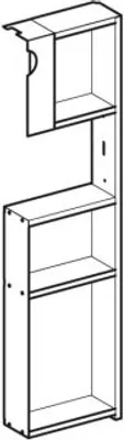 Produktbild von Geberit 242735TA1 Auszug re. zu Monolith Sanitärmodul