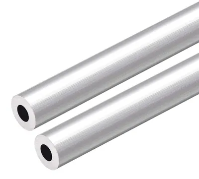 Aluminiumrohr 6063, rund, 300 mm, 6 mm ID x 12,7 mm, 2 Stück