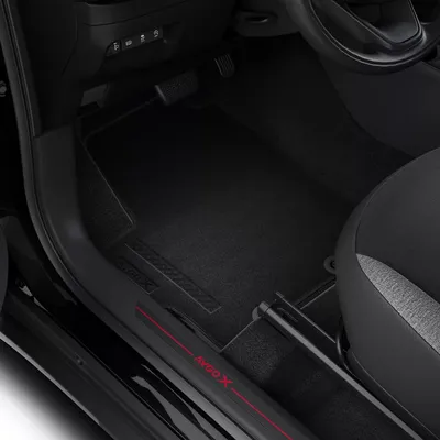 Produktbild von TOYOTA Aygo X Original Velours Fußmatten Set PW210-0H020 OE