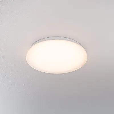 Image de HOFTRONIC - Plafonnier LED 12W 1200lm CCT 3000/4000/6500K Blanc 26cm IP20
