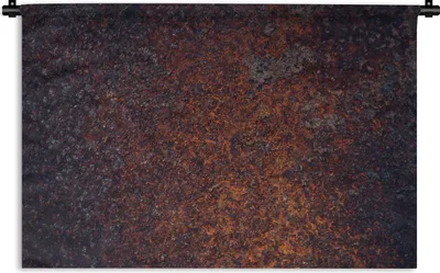 Produktbild von MuchoWow® Wandteppich Wandbehang Rost - Metall - Vintage 150x100 cm Tapisserie Dekoration Wandtuch - Waschbar - Tapisserien - Wand-Decke