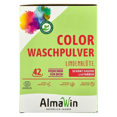 Produktbild von AlmaWin Pulver für farbige Textilien Lindenblüte 2 kg