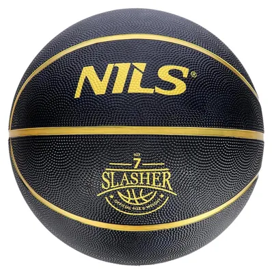 Produktbild von Basketball Größe 7 - Schwarzes Slasher-Design