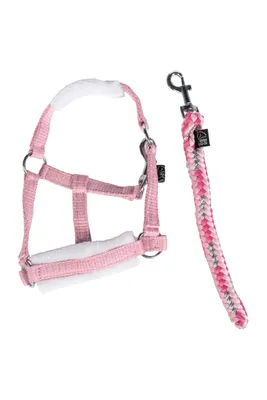 Obrázek produktu pro HKM Starset Cuddle Pony, barva:růžová s hvězdičkovým vzorem