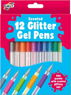 Produktbild von Galt Toys – 12 Glitzerstifte – Set mit Glitzerstiften – Ab 6 Jahren