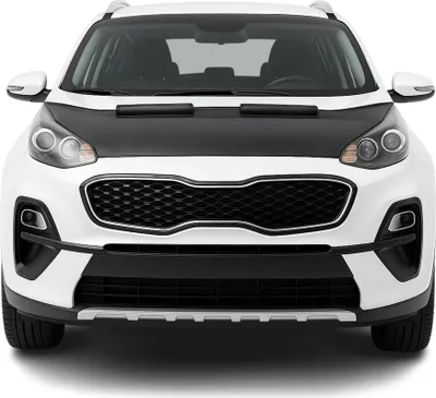 Produktbild von Haubenbra Steinschlagschutz für Kia Sportage QL 2017-2021 Schwarz Halb