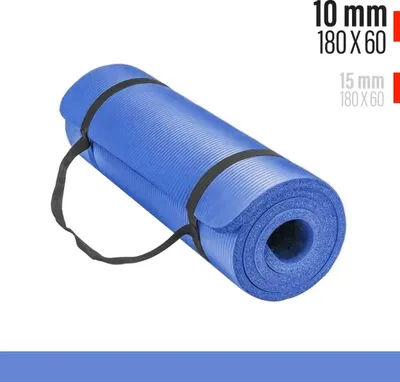 Produktbild von Gymnastikmatte, Yoga-Matte Extra Dick 10mm / 15mm, besonders gelenkschonend, rutschfest und strapazierfähig