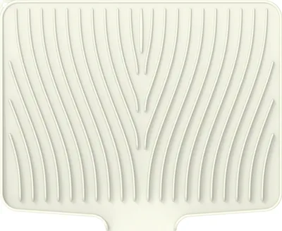 Produktbild von Abtropfmatte aus Silikon, hitzebeständige Abtropfunterlage, Spülbeckenmatte für die Küchentheke, schnelltrocknende Geschirrmatte, multifunktionale Geschirrmatte