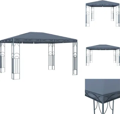 Produktbild von vidaXL Pavillon 400 x 300 cm Anthrazit -  Pavillons & Partyzelte