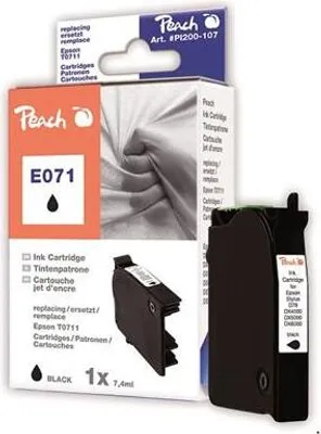Zdjęcie produktu dla PEACH kompatybilny wkład Epson T0711, czarny, 8,4 ml