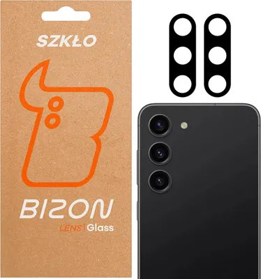 Produktbild von Bizon Glaslinse für Galaxy S23 / S23 Plus, 2 Stück