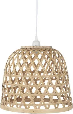 Produktbild von B Laursen Hängelampe Bambus Ø 34 cm Lampe Pendelleuchte Leuchte Deckenlampe
