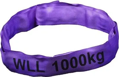 Produktbild von MMXX Rundschlinge, Traglast 1000 kg, 2 m Umfang, violett