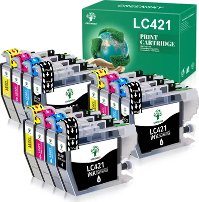 A multipack of printer ink cartridges and their packaging.