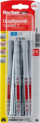 Produktbild von fischer Langschaftdübel DuoXpand 10 x 140 T K, 4 Stück