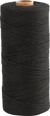 Produktbild von Baumwollkordel, L 315 m, Stärke: 1 mm, Schwarz, Dünne Qualität 12/12, 220g
