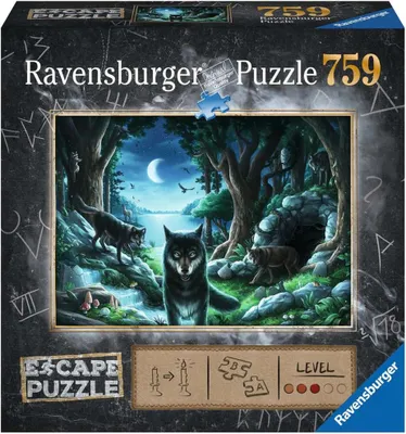 Image de Puzzle « Escape 7 : La malédiction des loups » de Ravensburger