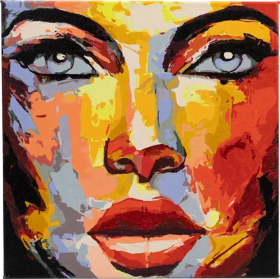 Produktbild von Malen nach Zahlen auf Keilrahmen, 30 x 30 cm Belief