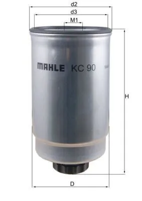 Obrázok produktu pre Palivový filter KNECHT KC 90