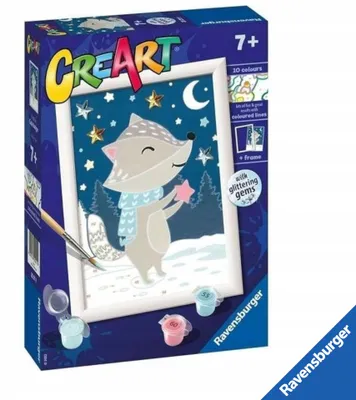 Produktbild von Ravensburger CreArt Malset Malen nach Zahlen für Kinder
