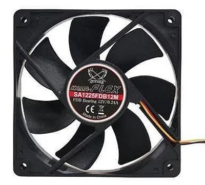 Obrázek produktu pro Scythe Kama Flex 1500rpm, Ventilátor, Černá