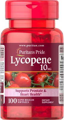 Produktbild von Lycopin 10 mg 100 Weichkapseln Puritans Pride