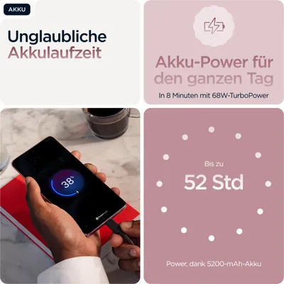 Zdjęcie produktu dla edge60 Fusion 5G 8GB + 256GB Smartfon Zephyr