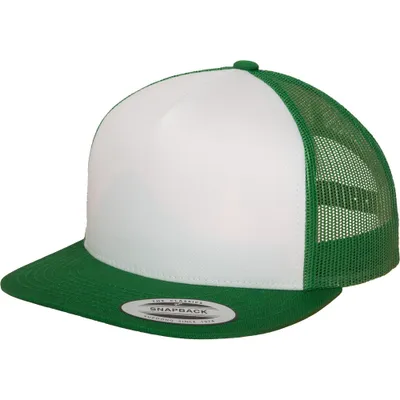 Obrázek produktu pro Yupoong Mesh Trucker Cap grün/weiß Uni