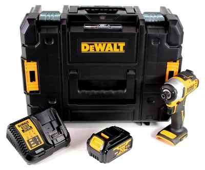 Immagine prodotto di DeWalt DCF 809 M1T Avvitatore ad impulsi a batteria 18V / Brushless + 1x Batteria 4,0 Ah + Caricatore + Valigetta T-STAK