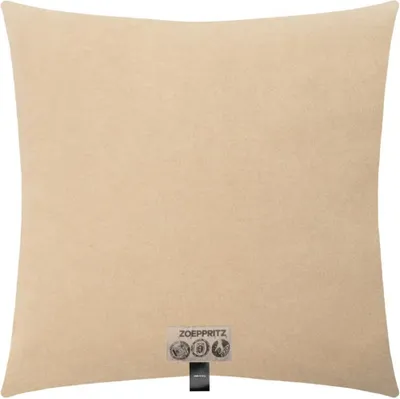 Immagine prodotto di Copricuscino Zoeppritz in morbido pile colore sabbia dimensioni 50x50