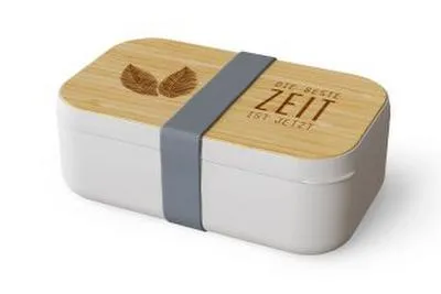Produktbild von Brotdose 19x12H7 cm Feder - Geschenkartikel - LA VIDA