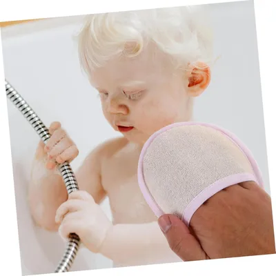 Produktbild von Antibakterielle Babywaschlappen aus weicher Bambusfaser in Rosa