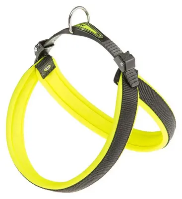 Obrázok produktu pre Ferplast Agila Fluo, Pes, Vestový postroj, Čierna, Žltá, Nylon, Jednofarebné, 50 cm