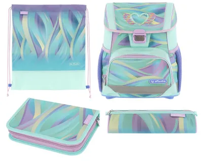 Zdjęcie produktu dla Herlitz 400205349 Herlitz Schulranzen Loop Plus Minty Love