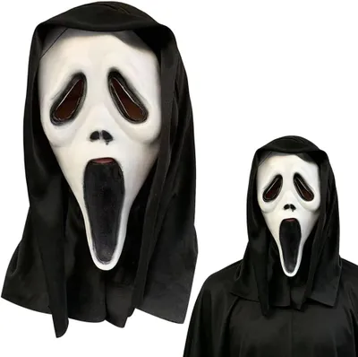 Produktbild von Halloween Maske realistisch, Einheitsgröße, für Kostümfeier