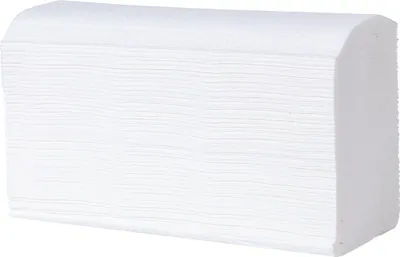 Produktbild von Tissue24 Falthandtücher W-Falz 2-lagig Zellstoff – 2.250 Blatt | Interfold, saugstark für Gewerbe & öffentliche Waschräume