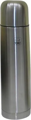 Image de Thermos en acier inoxydable avec valve STOP 1 l