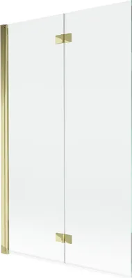 Immagine prodotto di Mexen Mist paratia doccia 2-ante sinistra 110 x 150 cm, trasparente, oro - 8A9-110-002-50-00-L