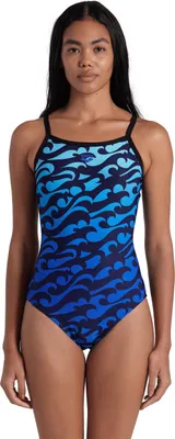 Image de Arena Surfs Up Light Drop Back Badeanzug Damen - Multicolor
