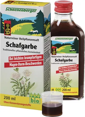 Obrázek produktu pro Heilpflanzensaft - Schafgarbe 200ml