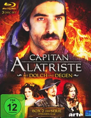 Produktbild von Capitan Alatriste - Mit Dolch und Degen (Box 2) Bluray Box