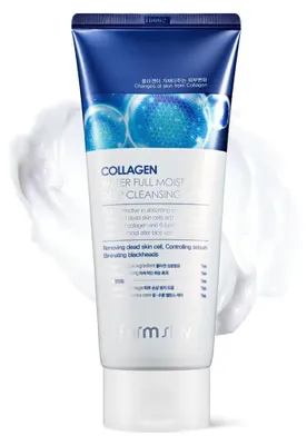 Image de Farm Stay - Collagen Water Full Moist Deep Cleansing Foam - 180 ml