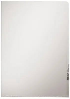 Image de Leitz 4020-00-03 4020 Pochette standard A4 PP rigide, transparent, 0,16 mm