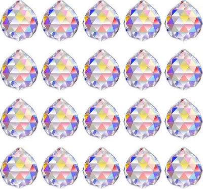 Produktbild von Crystal Bol Prisma Sonnenschein 30 mm - Verpackung 20 Stück für Feng Shui und Fensterbearbeitung