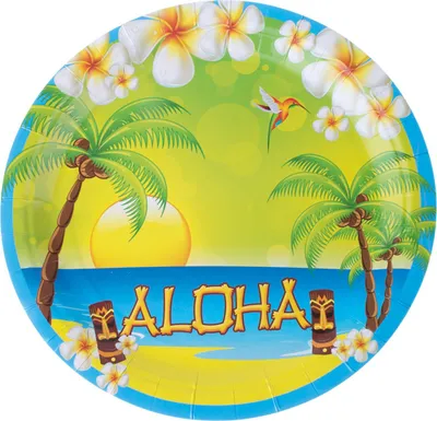 Obrázek produktu pro Papírový talíř ALOHA