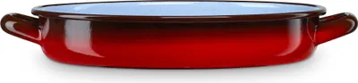 Produktbild von Briebe Ignea Auflaufform Induktion 14 cm Mini Kasserolle 0,4 L Emaillierter Stahl Vintage Rot