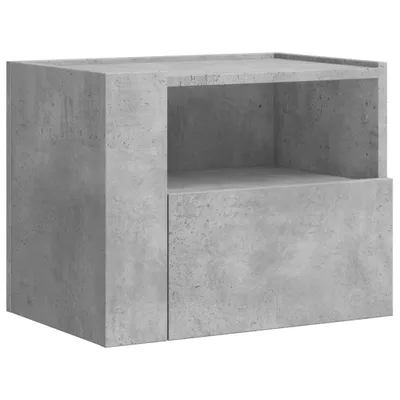 Produktbild von Wand-Nachttisch Betongrau 45x30x35 cm