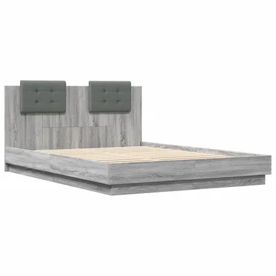 Immagine prodotto di Giroletto Testiera Grigio Sonoma 120x200 cm Legno Multistrato